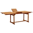 vidaXL 5 Piece Garden Dining Set in Brown