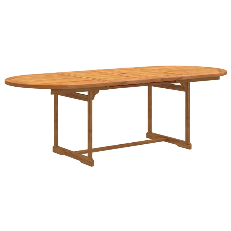 vidaXL 7 Piece Garden Dining Set in Brown