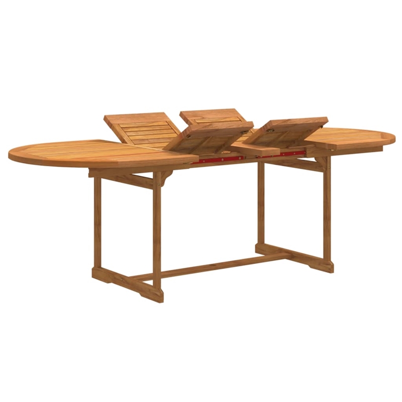 vidaXL 7 Piece Garden Dining Set in Brown
