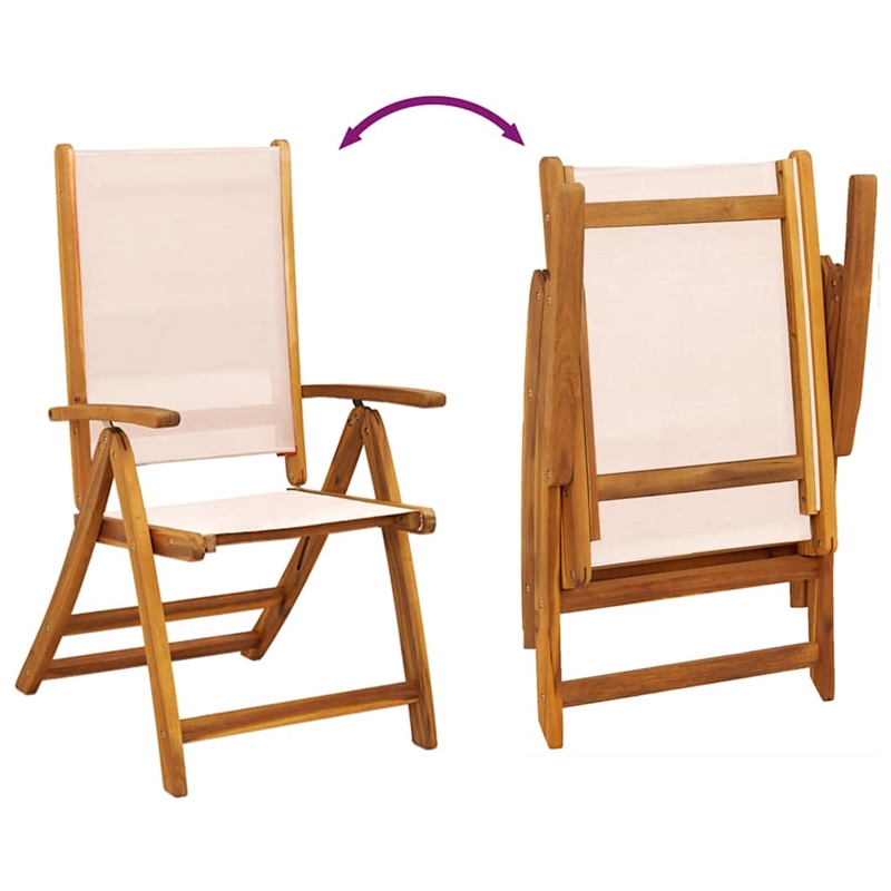 vidaXL 9 Piece Garden Dining Set in Brown