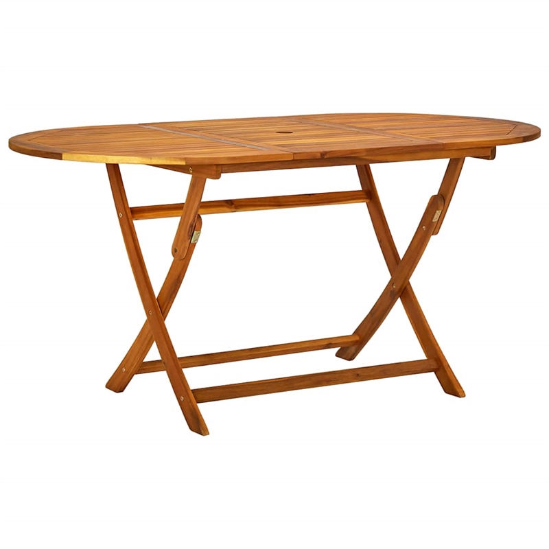 vidaXL 5 Piece Garden Dining Set in Brown