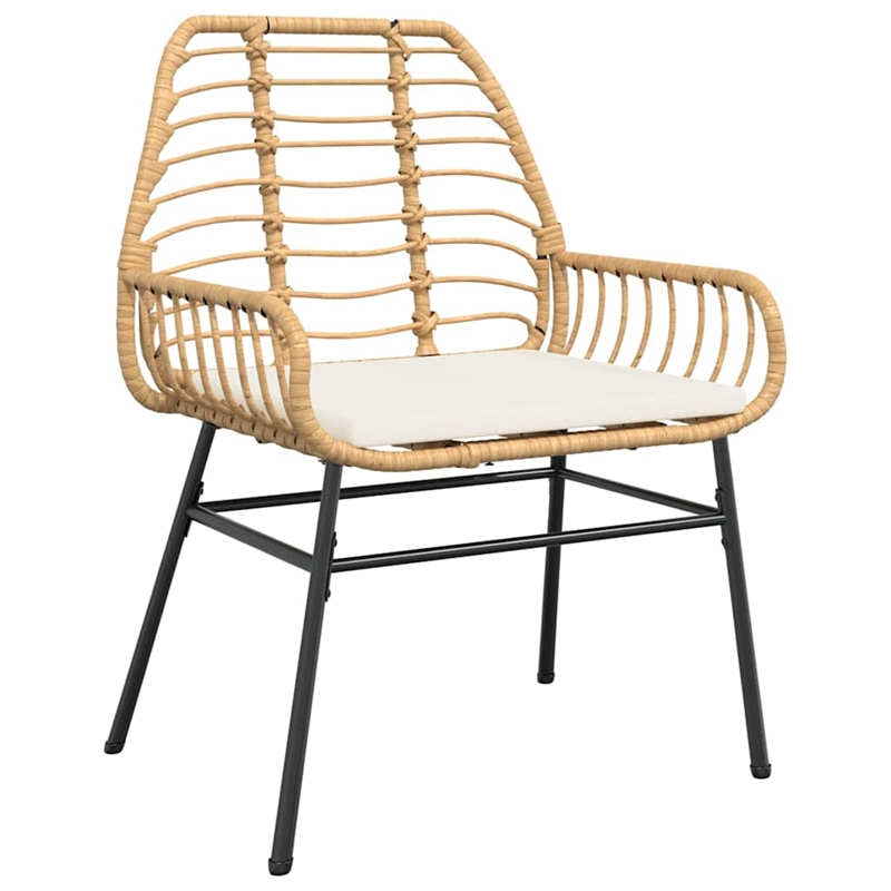 vidaXL Garden Dining Set in Brown