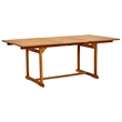 vidaXL 5 Piece Garden Dining Set in Brown