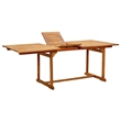 vidaXL 5 Piece Garden Dining Set in Brown