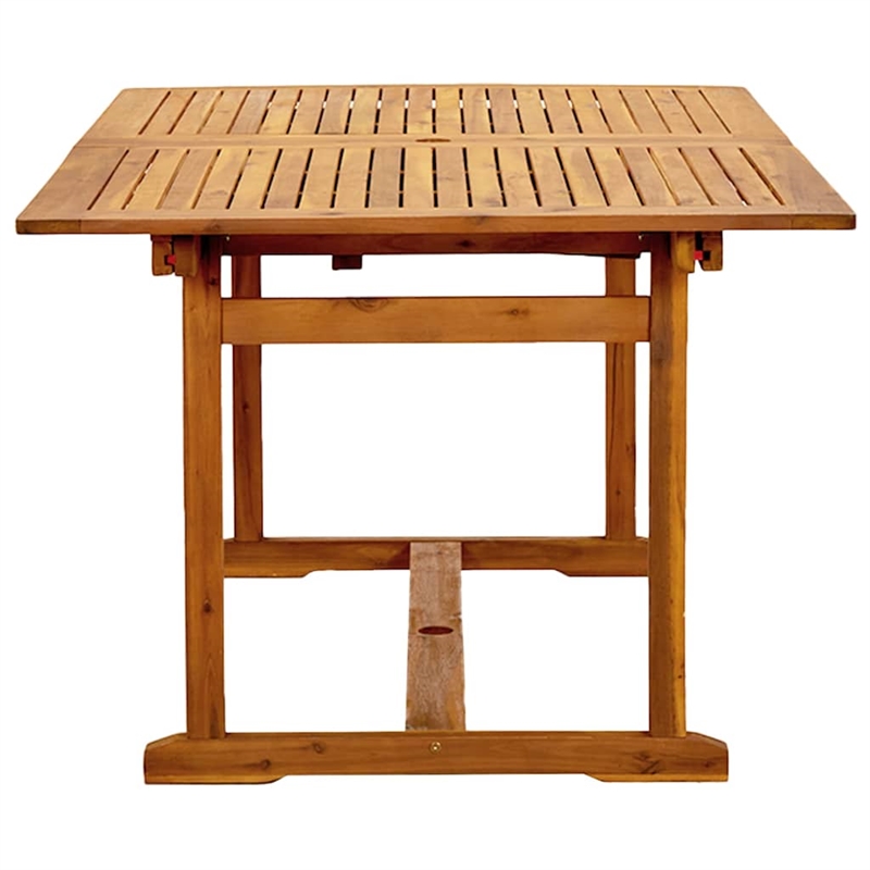 vidaXL 5 Piece Garden Dining Set in Brown