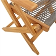 vidaXL 7 Piece Garden Dining Set in Gray