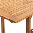 vidaXL 7 Piece Garden Dining Set in Beige