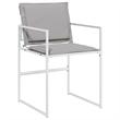vidaXL 9 Piece Garden Dining Set in White