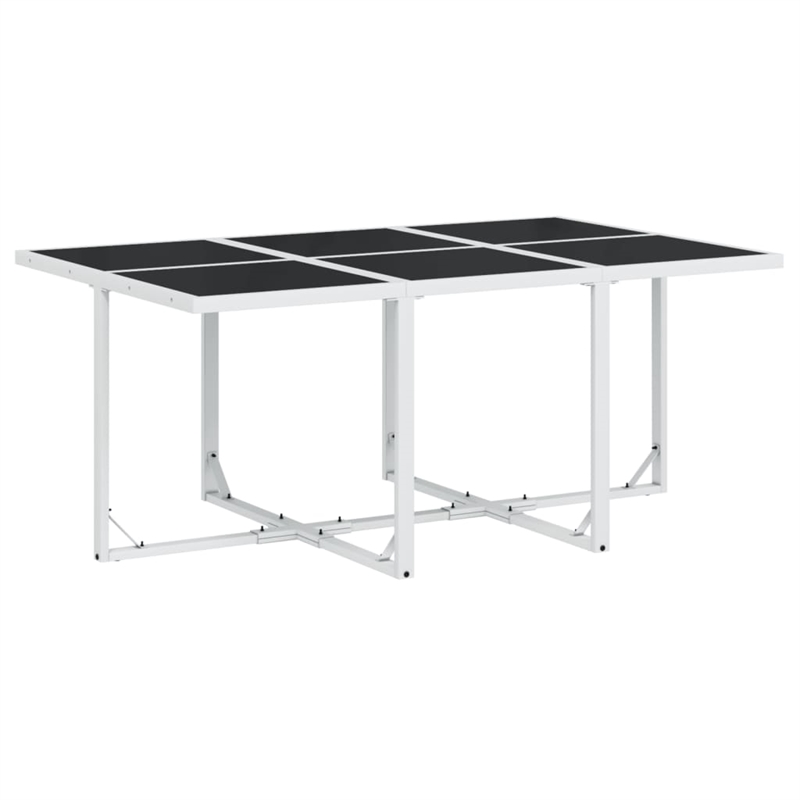 vidaXL 11 Piece Garden Dining Set in Anthracite