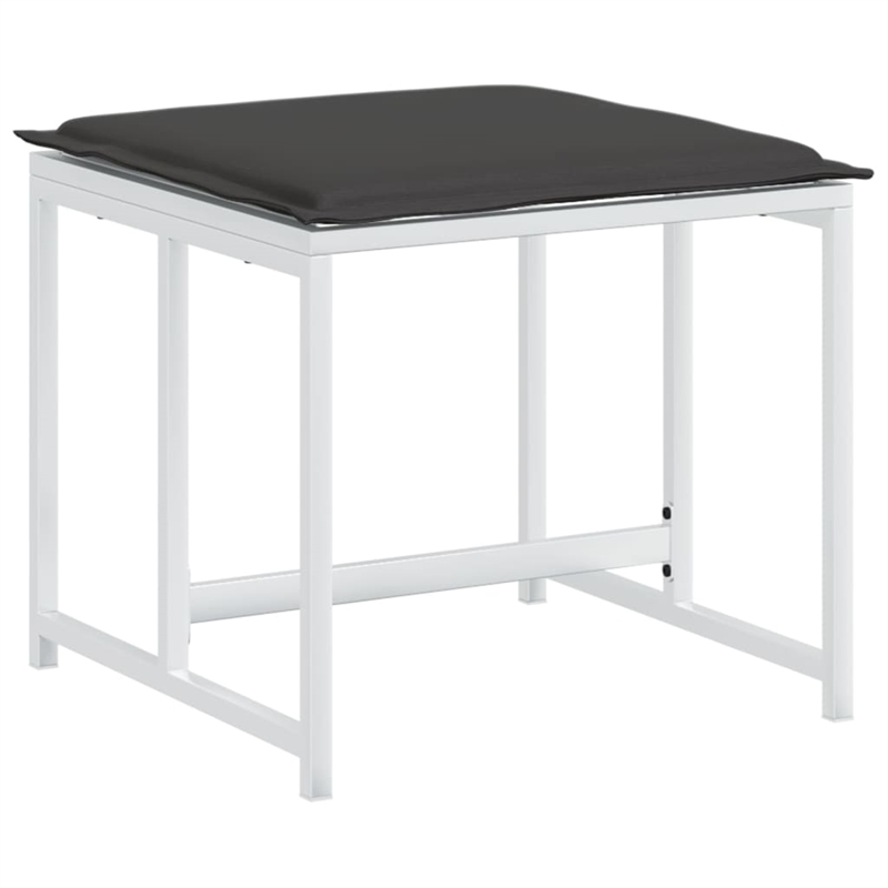 vidaXL 11 Piece Garden Dining Set in Anthracite