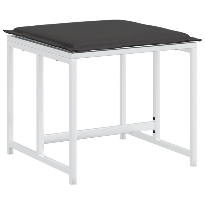 vidaXL 13 Piece Steel Garden Dining Set in Anthracite