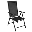 vidaXL 5 Piece Garden Dining Set in Black