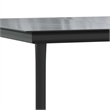 vidaXL Poly Rattan Garden Dining Set in Black