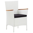 vidaXL 7 Piece Steel Garden Dining Set in Black