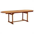 vidaXL 9 Piece Garden Dining Set in Brown