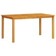 vidaXL 5 Piece Garden Dining Set in Brown