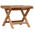 vidaXL Solid Teak Wood Garden Dining Set in Brown
