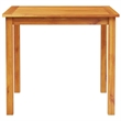 vidaXL Solid Acacia Wood Garden Dining Set in Brown