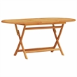 vidaXL 7 Piece Garden Dining Set in Brown