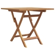 vidaXL Solid Acacia Wood Garden Dining Set in Brown