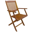 vidaXL 5 Piece Garden Dining Set in Brown