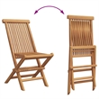 vidaXL Solid Acacia Wood Garden Dining Set in Brown