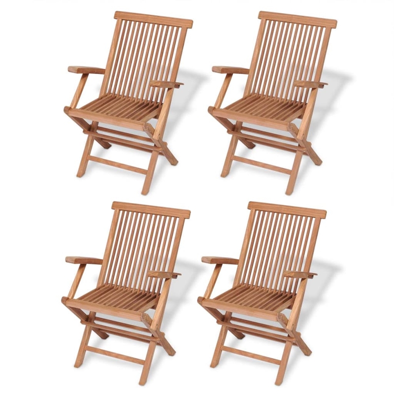 vidaXL 5 Piece Wood Furniture Set in Brown