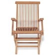 vidaXL 5 Piece Wood Furniture Set in Brown