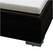 vidaXL 8 Piece Steel Large Lounge Set in Brown