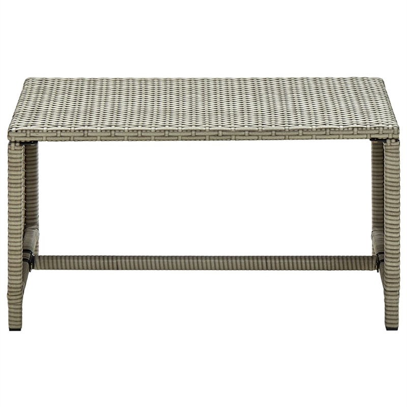 vidaXL 4 Piece Steel Sofa Set in White/Cream/Beige