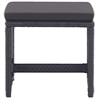 vidaXL 17 Piece Poly Rattan Furniture Set in Black
