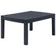 vidaXL 3 Piece Plastic Standard Furniture Set in Anthracite