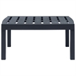 vidaXL 3 Piece Plastic Standard Furniture Set in Anthracite