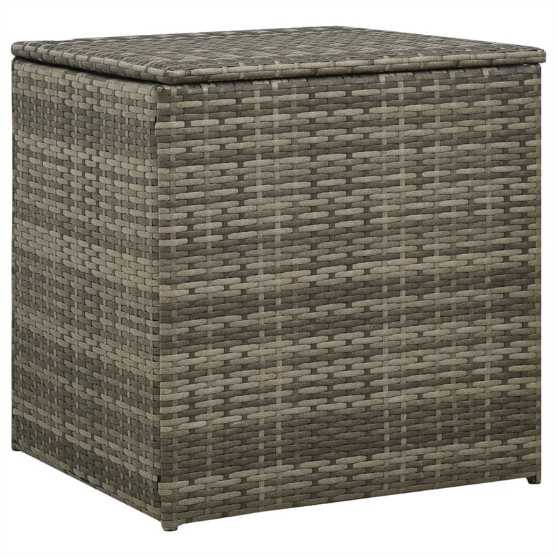 vidaXL 4 Piece Steel Patio Furniture Gray