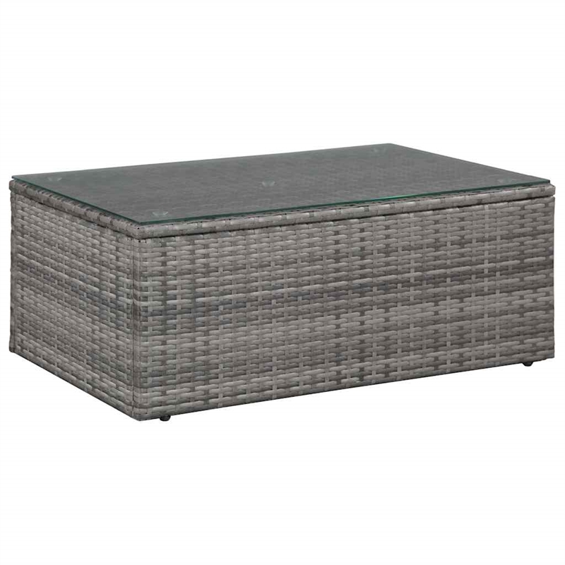 vidaXL Garden Lounge Set in Gray