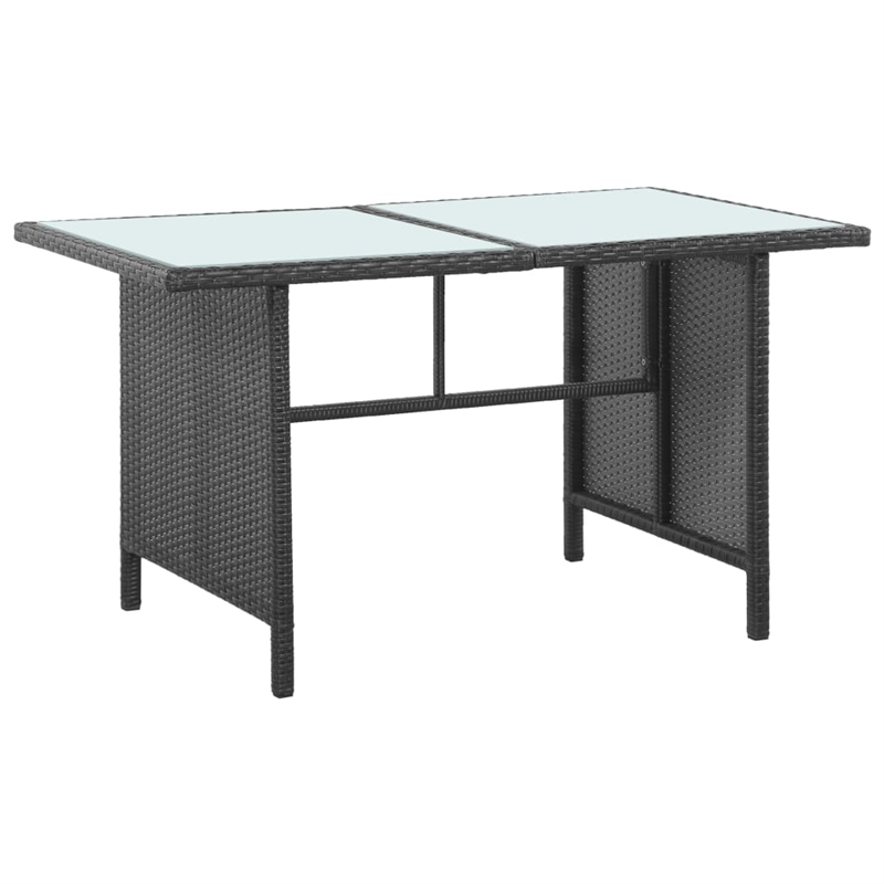 vidaXL 5 Piece Steel Sofa Set in Black/White/Cream