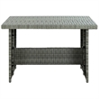 vidaXL 6 Piece Steel Garden Lounge Set in Gray