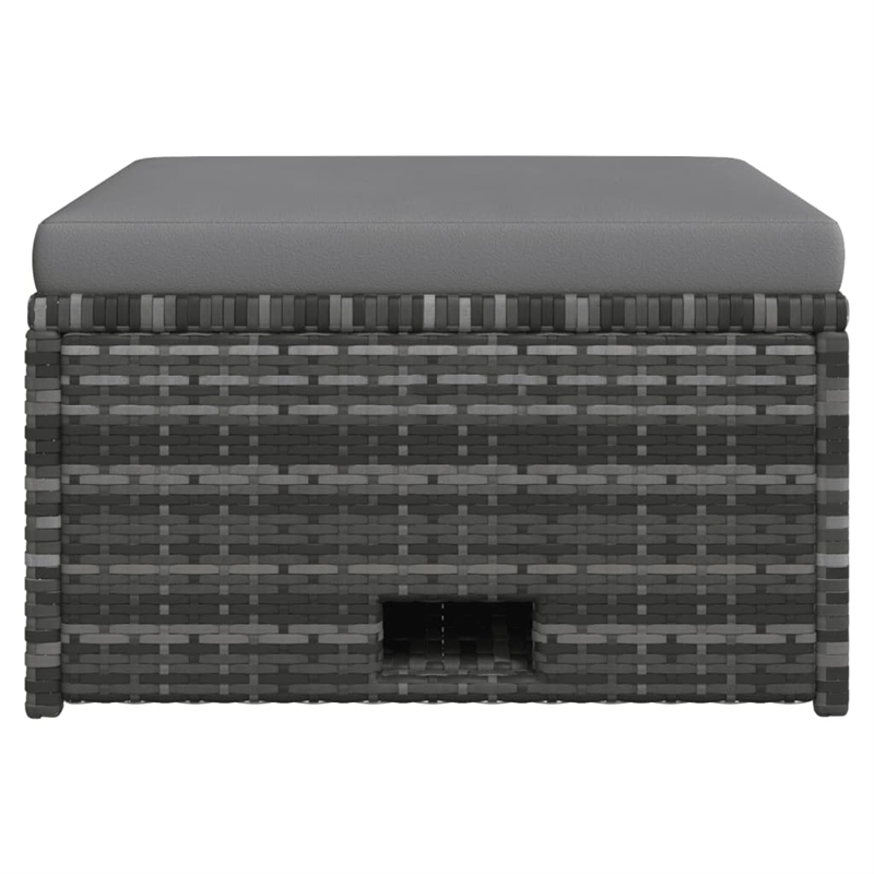 vidaXL Steel Sofa Set in Gray