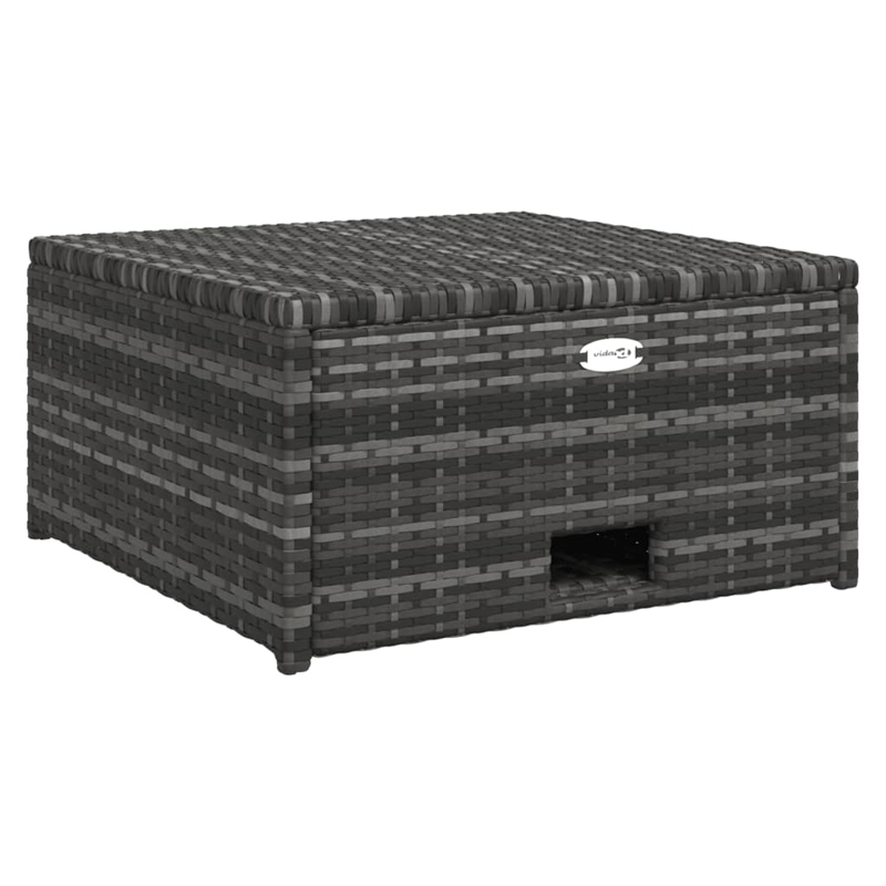 vidaXL Steel Sofa Set in Gray
