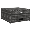 vidaXL Steel Sofa Set in Gray
