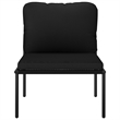 vidaXL Garden Lounge Set in Black/Anthracite