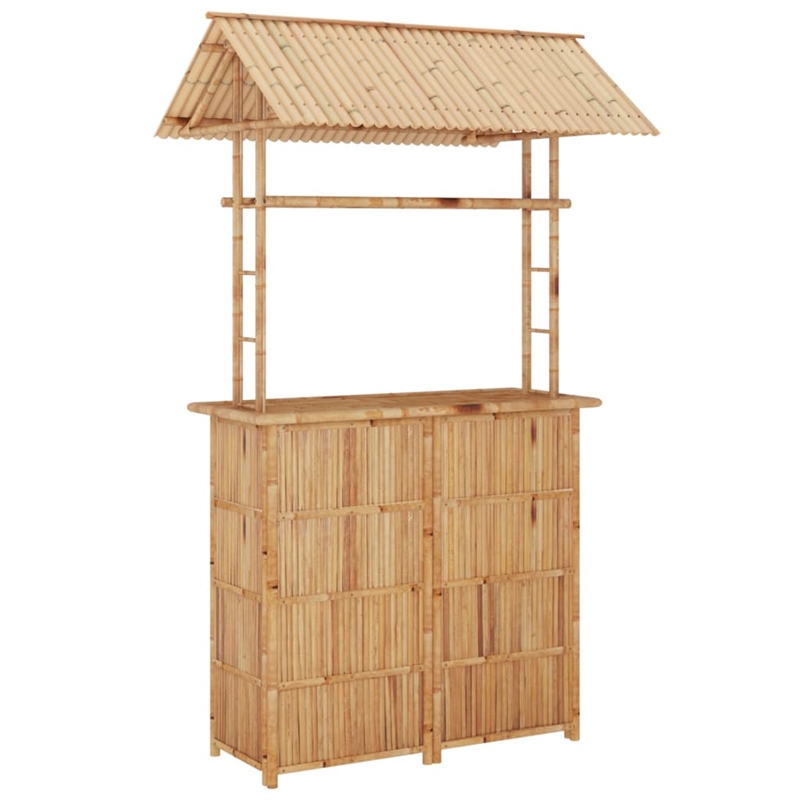 vidaXL Steel Bar Set in Natural