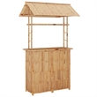 vidaXL Steel Bar Set in Natural