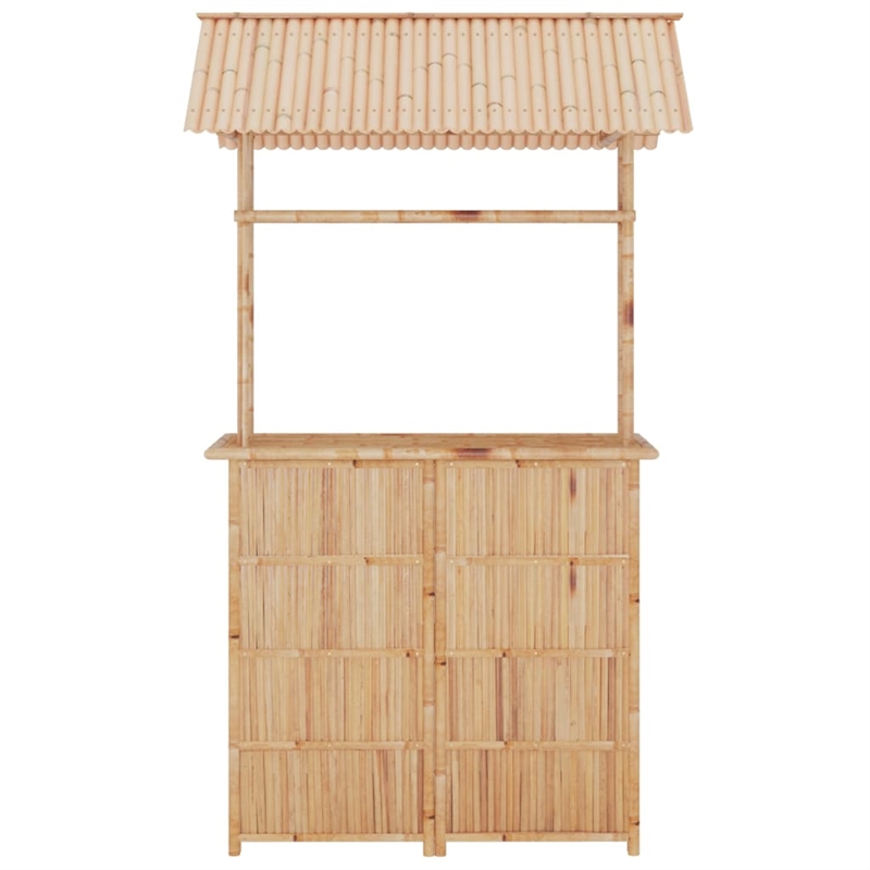 vidaXL Steel Bar Set in Natural