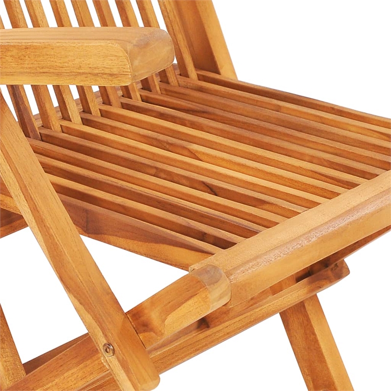 vidaXL 7 Piece Wood Large Furniture Set in Natural