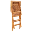 vidaXL 7 Piece Wood Large Furniture Set in Natural