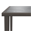 vidaXL 3 Piece Steel Medium Garden Lounge Set in Gray
