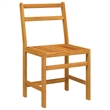 vidaXL Solid Acacia Wood Small Furniture Set in Natural