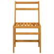 vidaXL Solid Acacia Wood Small Furniture Set in Natural