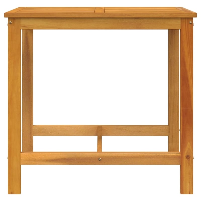 vidaXL Solid Acacia Wood Small Furniture Set in Natural